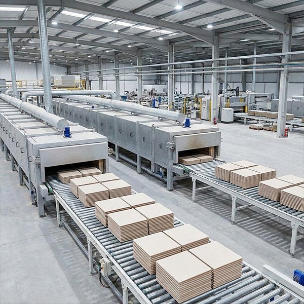 Ceramic Tile Roller Hearth Kiln Lined with High Alumina Poly Light Insulation Bricks for Energy Efficiency