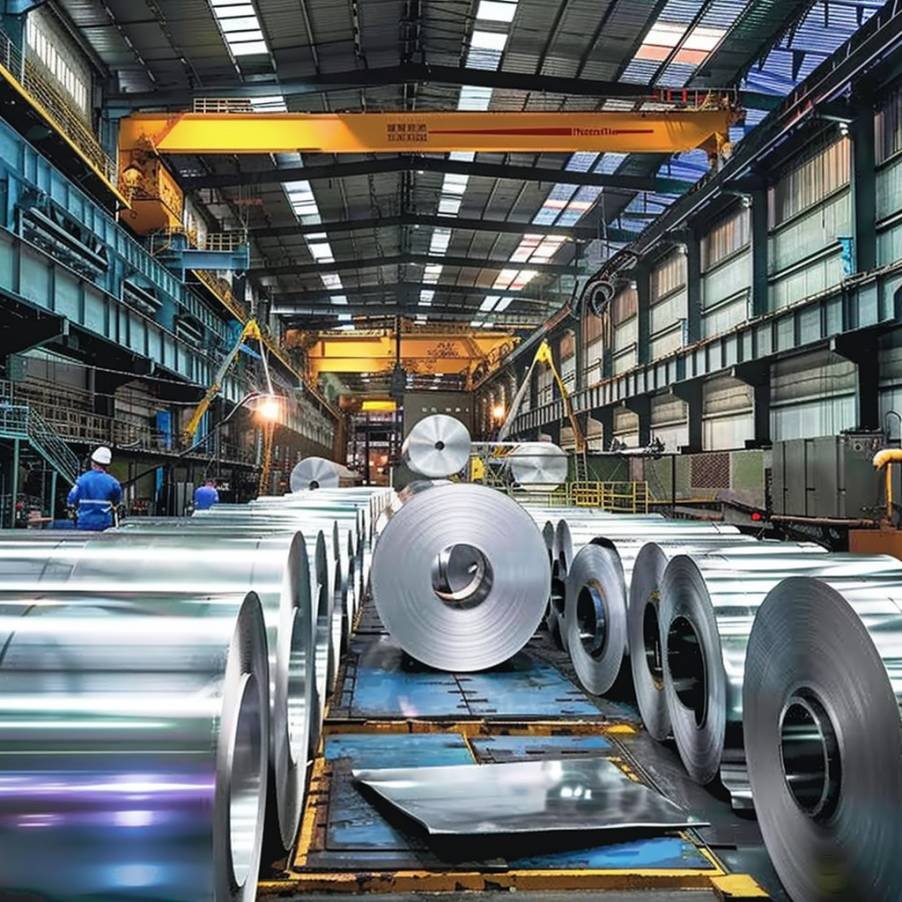 Cold Rolled Steel Coil Production Line using Bottom Pouring Refractory Runner Systems for Clean Steel