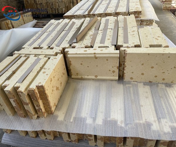 Interlocking Silica Brick (SiO2 ≥ 96%) with Tongue and Groove for Coke Oven Battery Wall